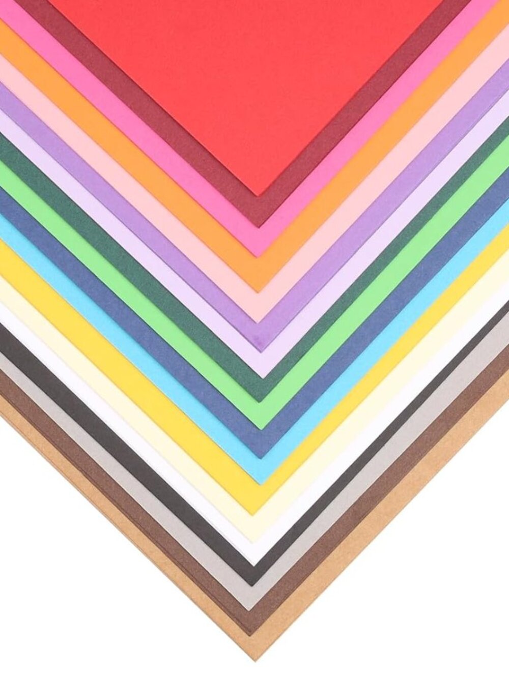 Assorted Color Construction Paper for Art Projects, School Crafts